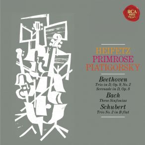 Download track 07. Serenade In D Major, Op. 8 IV. Adagio-Scherzo Jascha Heifetz, William Primrose, Gregor Piatigorsky