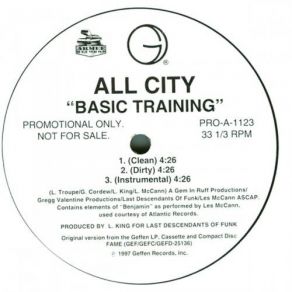 Download track Basic Training (Clean) All City