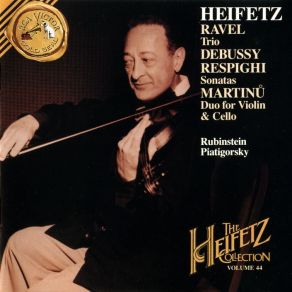 Download track Debussy - Sonata №3 In G Minor - I. Allegro Vivo Jascha Heifetz