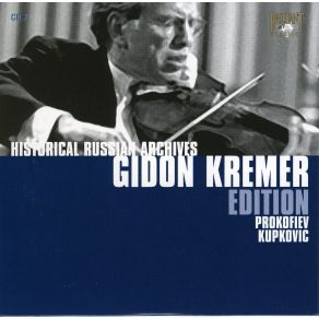 Download track 09. Sonata For 2 Violins In C Major Op 56 - 4. Allegro Con Brio Prokofiev, Sergei Sergeevich