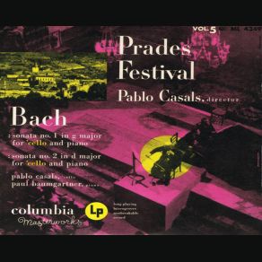 Download track 3. Sonata No. 1 In G Major, BWV 1027 - 3. Allegro Moderato Pablo Casals, Paul Baumgartner