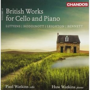 Download track 13. Alun Hoddinott: Sonata No. 2 Op. 96 No. 1 - I. Moderato Paul Watkins, Huw Watkins