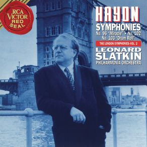 Download track Symphony No. 96 In D Major, Hob. I'96, Miracle I. Adagio - Allegro Leonard Slatkin