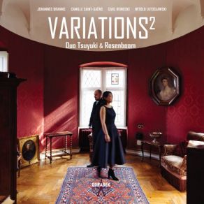Download track Variationen Über Eine Sarabande Von J. S. Bach, Op. 24, For Two Pianos: III. Var. II - Ancor Un Poco Più Animato Duo Tsuyuki, Rosenboom