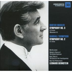 Download track Thompson - Symphony No. 2 In E Minor - 4. Andante Moderato. Allegro Com Spirito Leonard Bernstein, The New York Philharmonic Orchestra, Schola Cantorum New York Women's Chorus