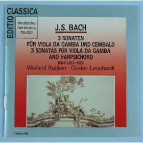 Download track 8. Sonata No. 2 In D Major BWV 1028 - IV. Allegro Johann Sebastian Bach