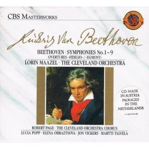 Download track 3. Symphony 1 C Op 21  III. Menuetto: Allegro Molto E Vivace Ludwig Van Beethoven