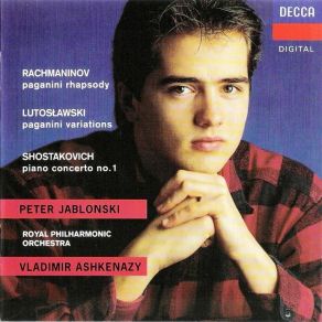 Download track Piano Concerto No. 1 In C Minor, Op. 45 - II. Lento Peter Jablonski, The Royal Philharmonic Orchestra