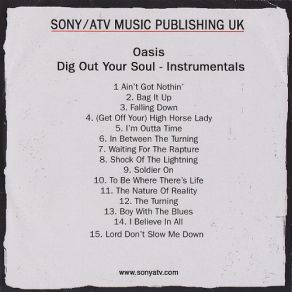 Download track I'm Outta Time Oasis