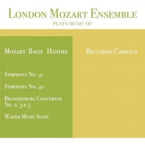 Download track Water Music Suite No. 1 In F Major, HWV 348 III. Allegro London Mozart Ensemble