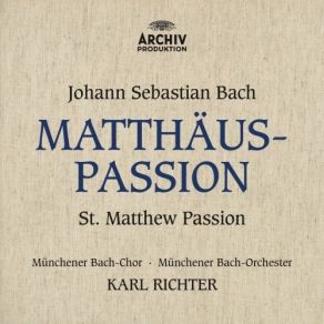 Download track 01 - St. Matthew Passion, BWV 244 I. 1 Chorus I-II-Kommt, Ihr Töchter, Helft Mir Klagen Johann Sebastian Bach