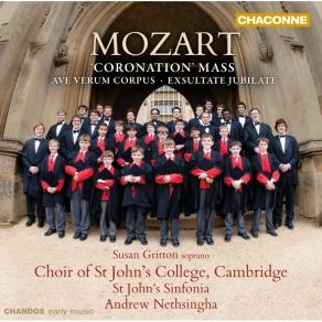 Download track 16. Exsultate Jubilate KV 165 - Exsultate Jubilate Mozart, Joannes Chrysostomus Wolfgang Theophilus (Amadeus)