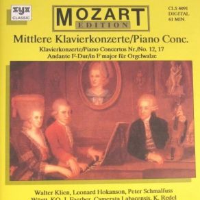 Download track 01. Piano Concerto ¹ 12 A-Dur KV 414 I. Allegro Mozart, Joannes Chrysostomus Wolfgang Theophilus (Amadeus)