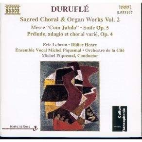 Download track Prélude, Adagio Et Choral Varié Sur Le « Veni Creator » Op. 4 - II. Adagio Maurice Duruflé