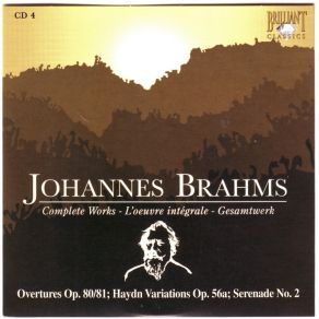 Download track Variation Sur Un Theme De J Haydn (St Antoine) Op 56a Variation 5 Vivace Johannes Brahms