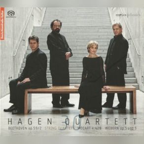 Download track Mozart - String Quartet In E Flat Major K. 428 - I. Allegro Non Troppo Hagen Quartett