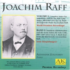 Download track 2. Bach: Cello Suite In D Minor BWV 1008 Transcribed By Raff 2. Allemande Joachim Raff
