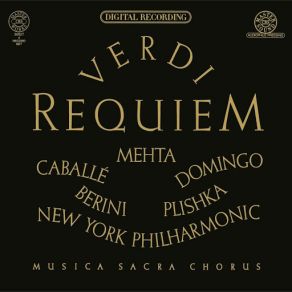Download track Messa Da Requiem: II. Dies Irae - Recordare Montserrat Caballé