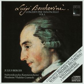 Download track 7. Cello Concerto G. 475 In A Major - I. Allegro Luigi Rodolfo Boccherini