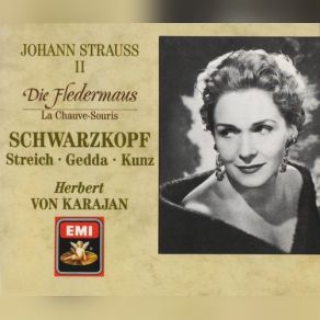 Download track Die Fledermaus Act One: Ich Muss Mir Fur Heute Abend... Herbert Von Karajan