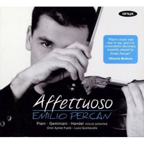 Download track Piani: Sonata Op. 1 No. 2 In E Minor - II. Allemanda. Allegro Emilio Percan, Oriol Aymat Fusté, Luca Quintavalle