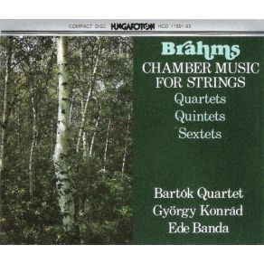 Download track 6. String Quartet No. 2 In A Minor Op. 51 No. 2: II. Andante Moderato Johannes Brahms