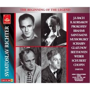 Download track 05. Glazunov - Piano Concerto No. 1 - Variation III Eroica. Allegro Moderato Sviatoslav Richter