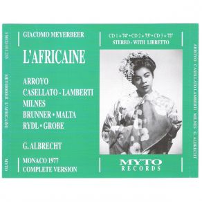 Download track 12. Un Mot Encore Avant Que Meyerbeer, Giacomo