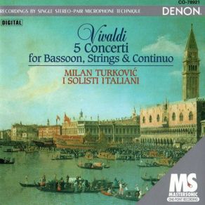 Download track Concerto In E Minor, RV 484 / Allegro Antonio Vivaldi, I Solisti Italiani, Milan Turkovic