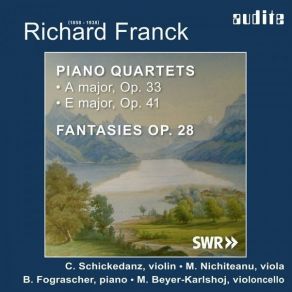 Download track 07 - Three Fantasies, Op. 28- Fantasie No. II, Allegro Molto Con Fuoco (C Minor) Adagio [A-Flat Major] Richard Franck