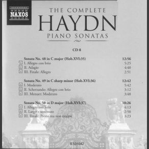 Download track Sonata No. 49 In C Sharp Minor-Menuet: Moderato Joseph Haydn, Jeno Jando