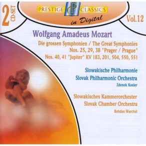 Download track Andante - Symphony No. 38 In D, KV 504 'Prague' Mozart, Joannes Chrysostomus Wolfgang Theophilus (Amadeus)