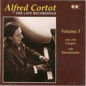 Download track Alfred Cortot / Mendelssohn: Variations Serieuses In D Minor, Op. 54 - 01. Th... Alfred Cortot
