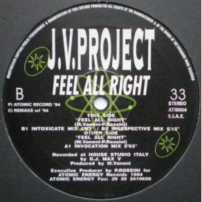 Download track A - Feel All Right (Invocation Mix) JV Project