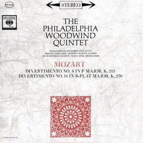 Download track Quintet No. 2 In E-Flat Major, Op. 88 (2023 Remastered Version) I. Lento. Allegro Moderato (2023 Remastered Version) Philadelphia Woodwind Quintet