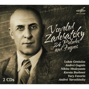 Download track 2. Fugue No. 1 In C Major Vsevolod Zaderatsky
