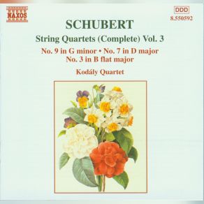 Download track String Quartet No. 9 In G Minor, D. 173 - 1. Allegro Con Brio Kodály Quartet