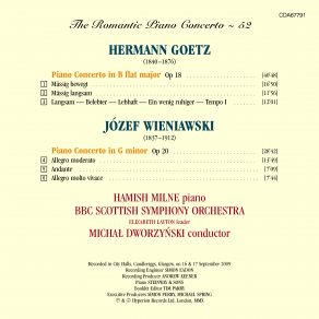 Download track Wieniawski (J): Piano Concerto In G Minor, Op 20 - Movement 3: Allegro Molto Vivace Hamish Milne, Michal Dworzynski