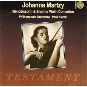 Download track 01. Mendelssohn Violin Concerto In E Minor OP. 64 - Allegro Molto Appassionato Johanna Martzy, The Royal Philormonic Orchestra