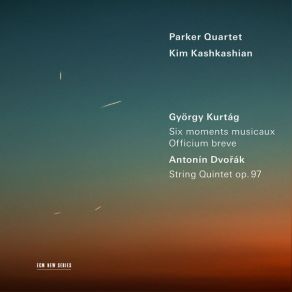Download track Officium Breve In Memoriam Andreae Szervánszky, Op. 28: 7. Canon A 2 (Frei, Nach Op. 31 / VI Von Webern) Sehr Fliessend Kim Kashkashian, Parker Quartet, KurtagFrei