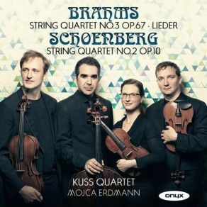 Download track 01 Brahms _ String Quartet No. 3, Op. 67 - I Vivace Mojca Erdmann, Kuss Quartet