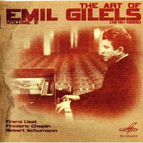 Download track 3. Chopin Sonata 2 B Flat Minor - 2. Scherzo Emil Gilels